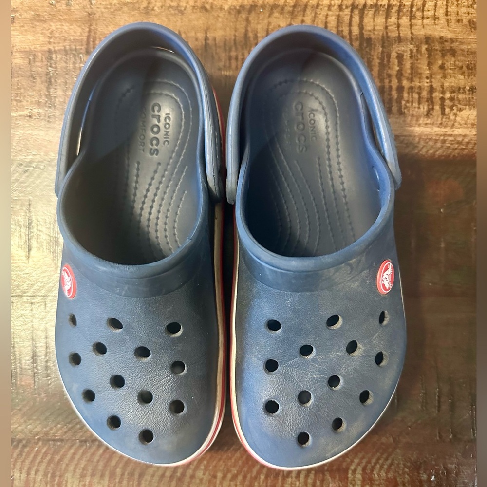 CROCS Kids Navy Blue Shoes